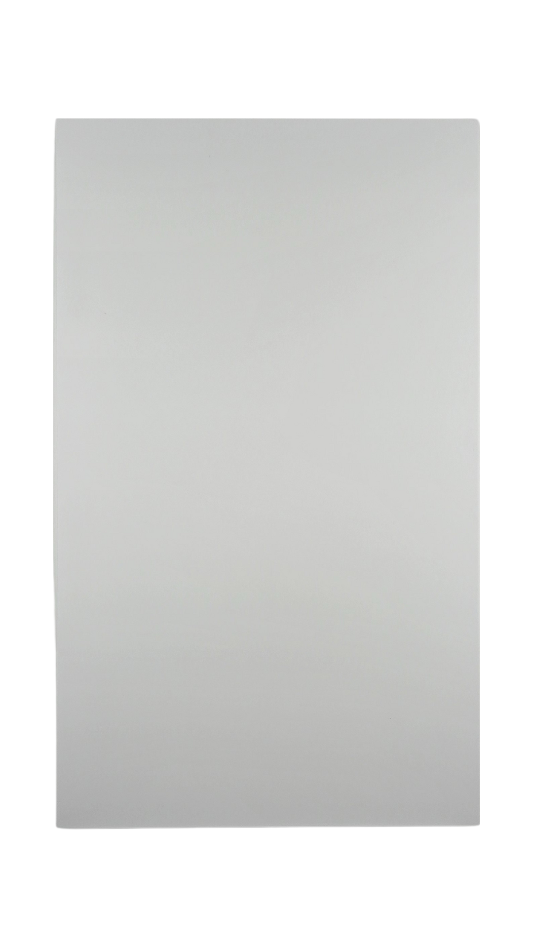 The Architect Ready To Go cabinet doors feature a smooth slab with a subtle 1/16” rounded edge. Prebuilt in selected sizes with 2001 door style with an 07 edge and finished in clean Nordic White.