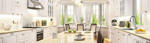 White Kitchen Dining Wide scaled