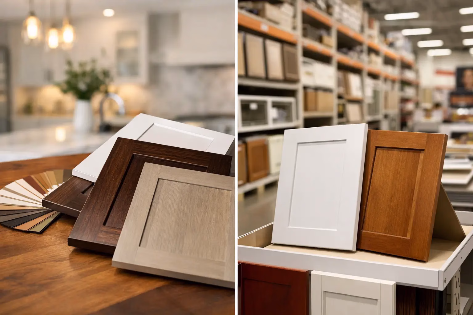 Custom Cabinet Doors vs Home Depot