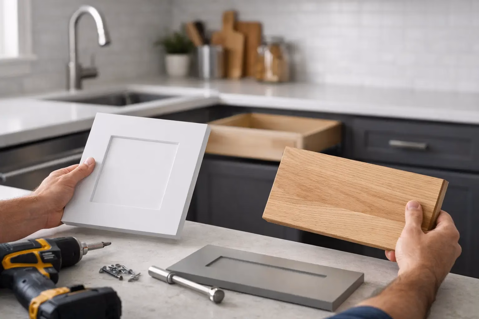 How to Choose Replacement Drawer Fronts