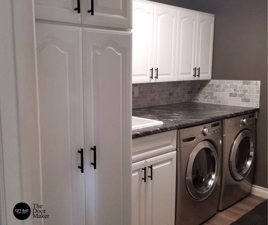 How to Update Laundry Room Cabinets