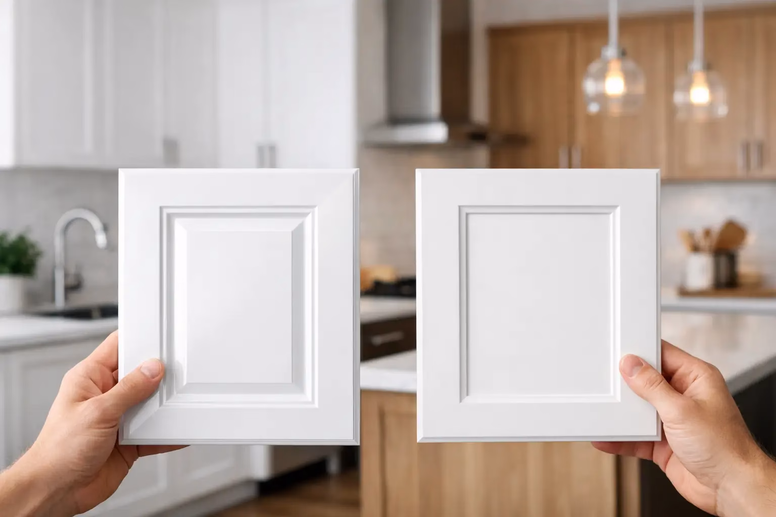 Thermofoil Versus Painted Cabinet Fronts