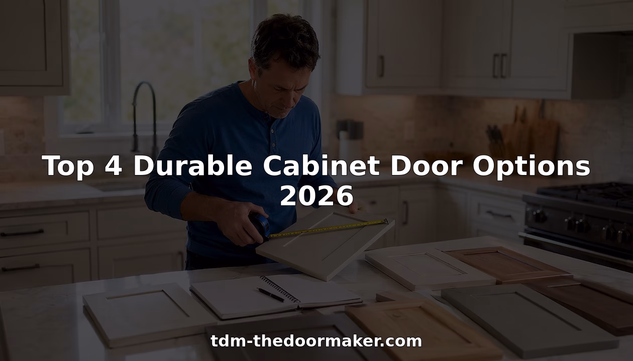Top 4 Durable Cabinet Door Options 2026
