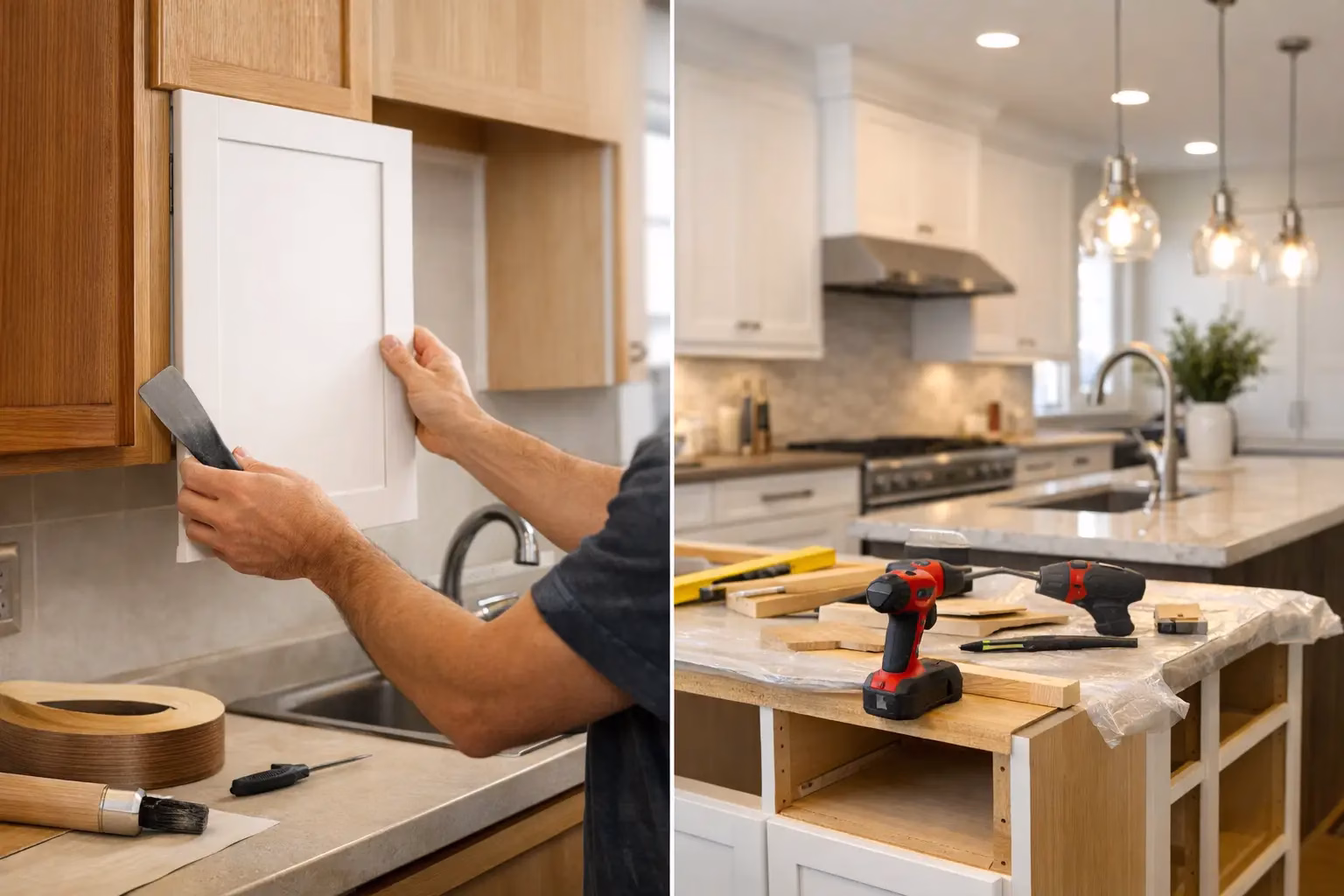 Cabinet Refacing Versus Full Remodel